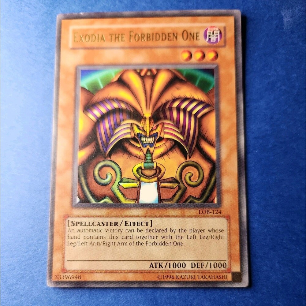 Yu-Gi-Oh! TCG Exodia the Forbidden One Legend of Blue Eyes White Dragon LOB-124